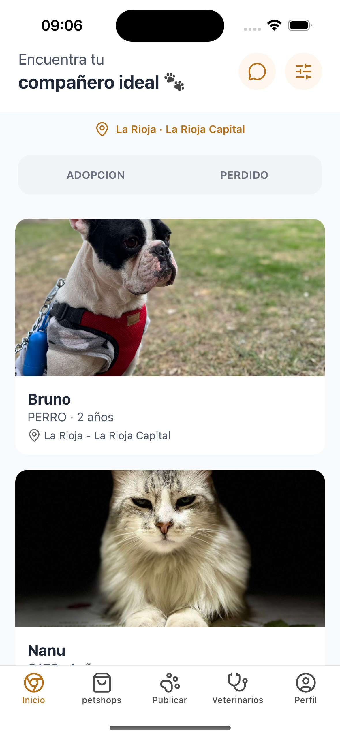 MyHuellita App Screenshot